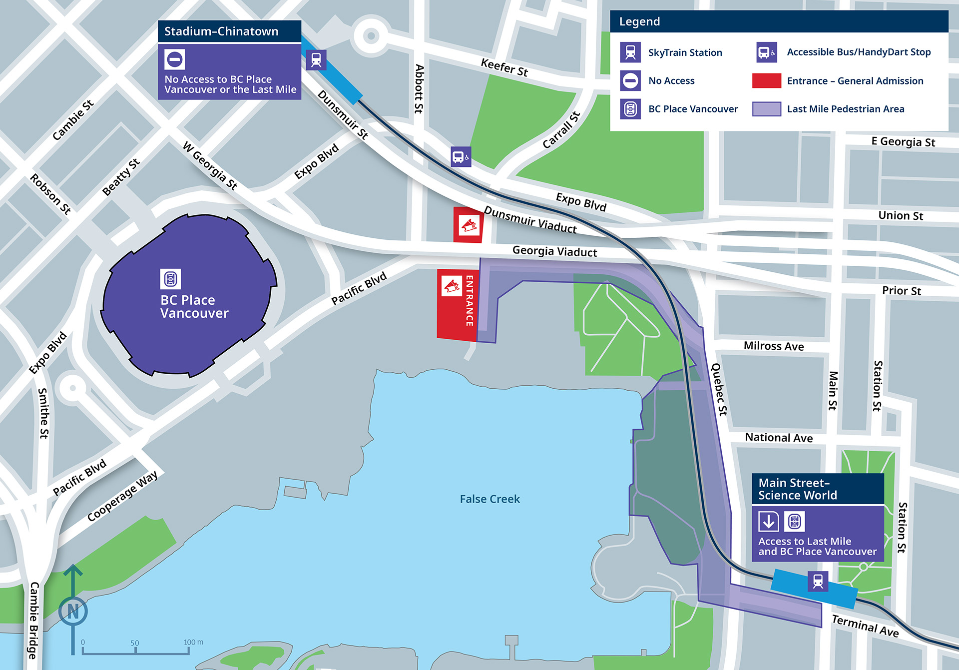 TransLink Unveils Plans For FIFA World Cup 2026 In Vancouver FIFA Last Mile Map 