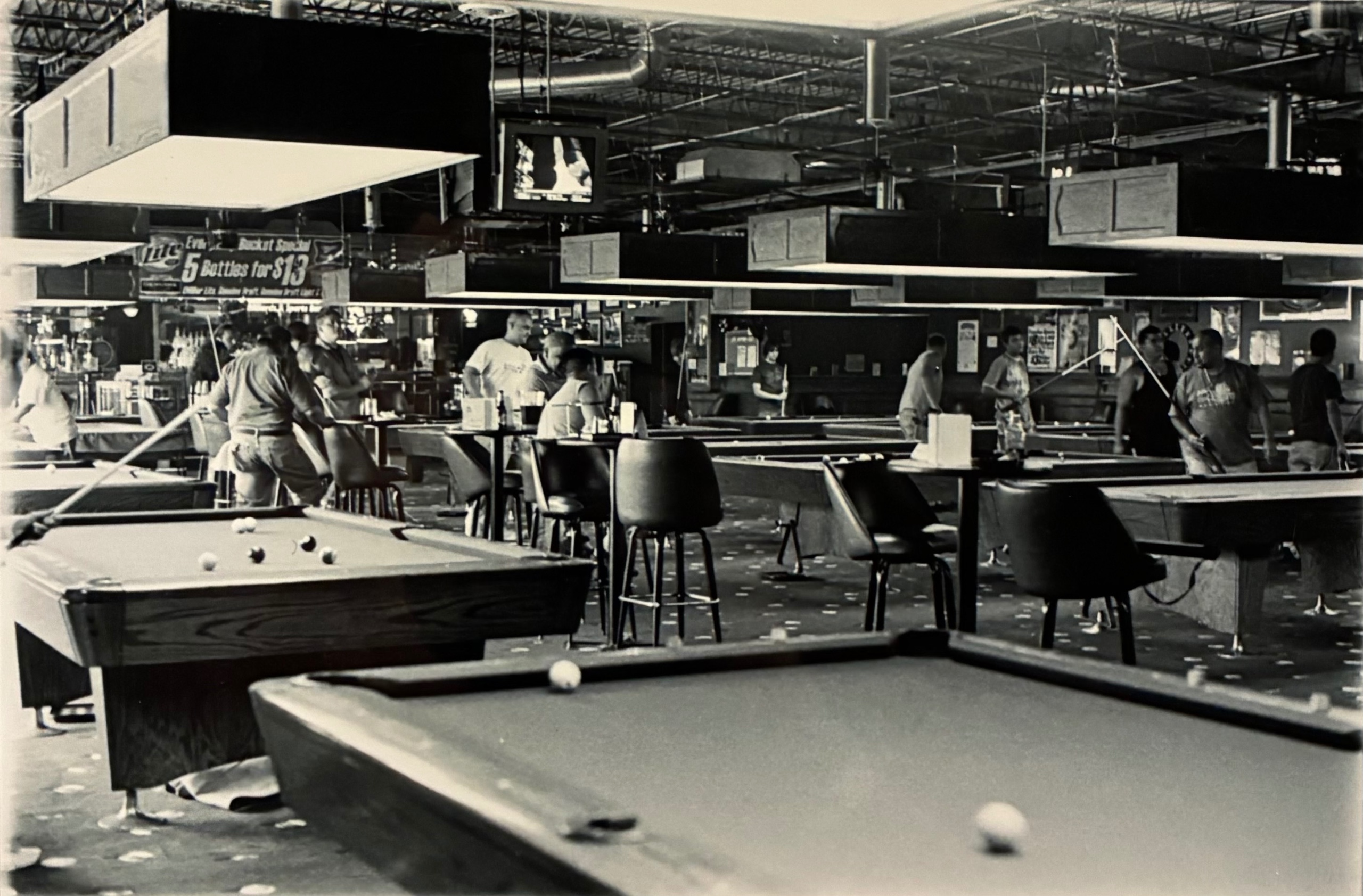 Billiards - laser print