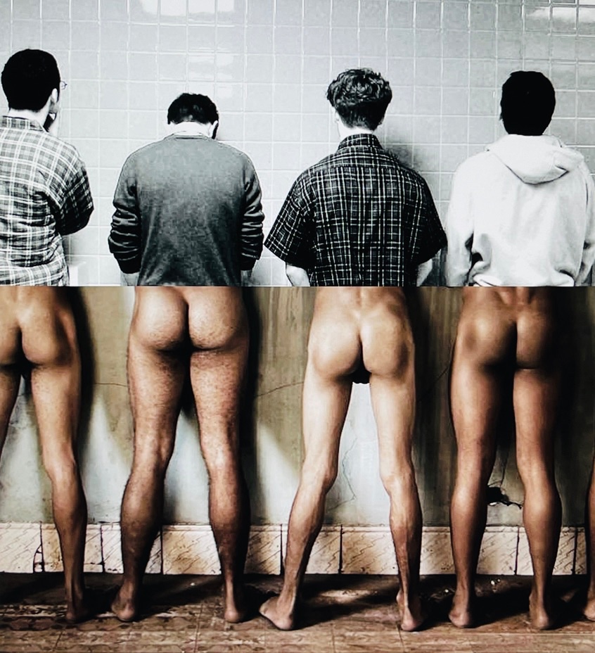 Boys Pee - print