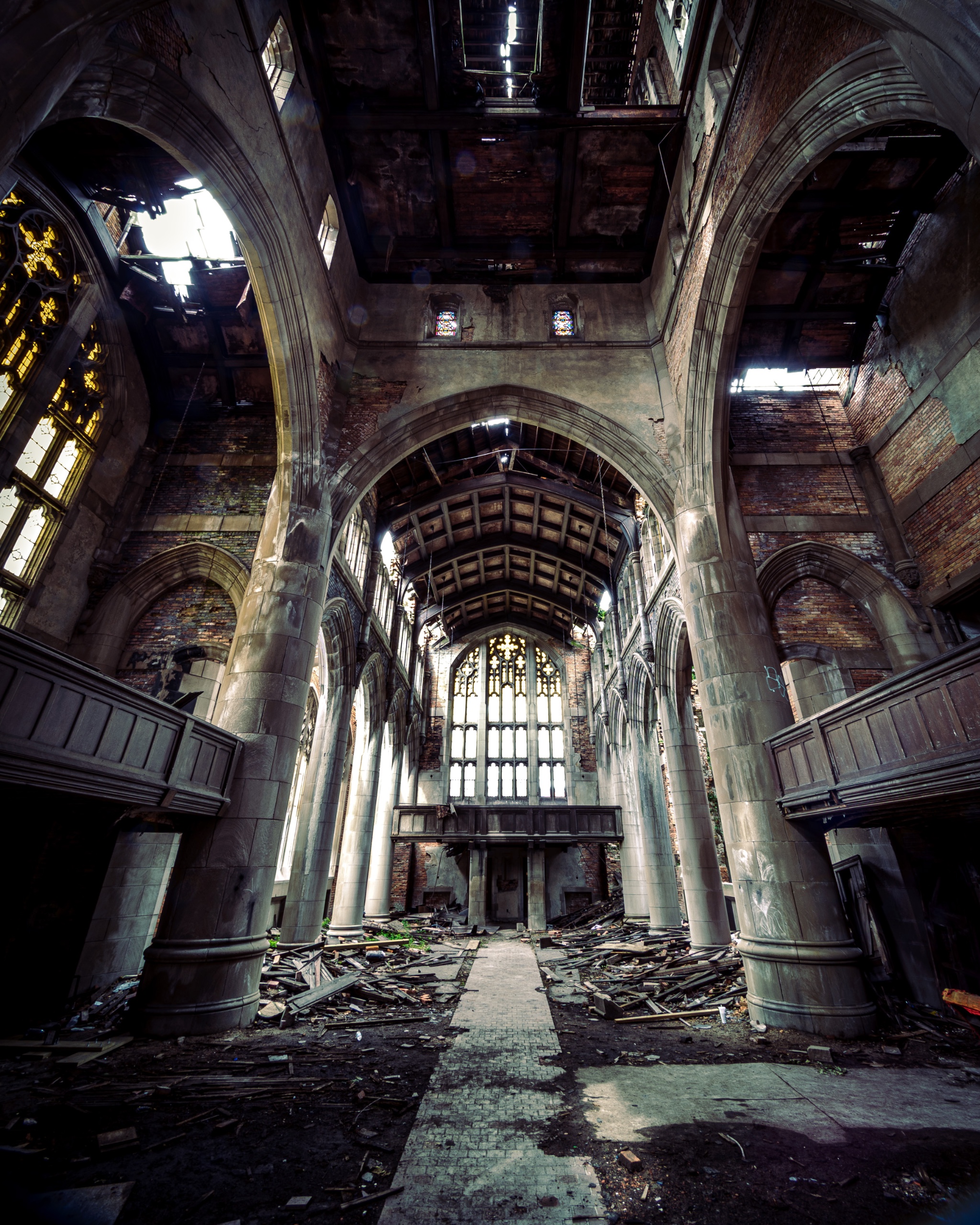 Church Is Out - print