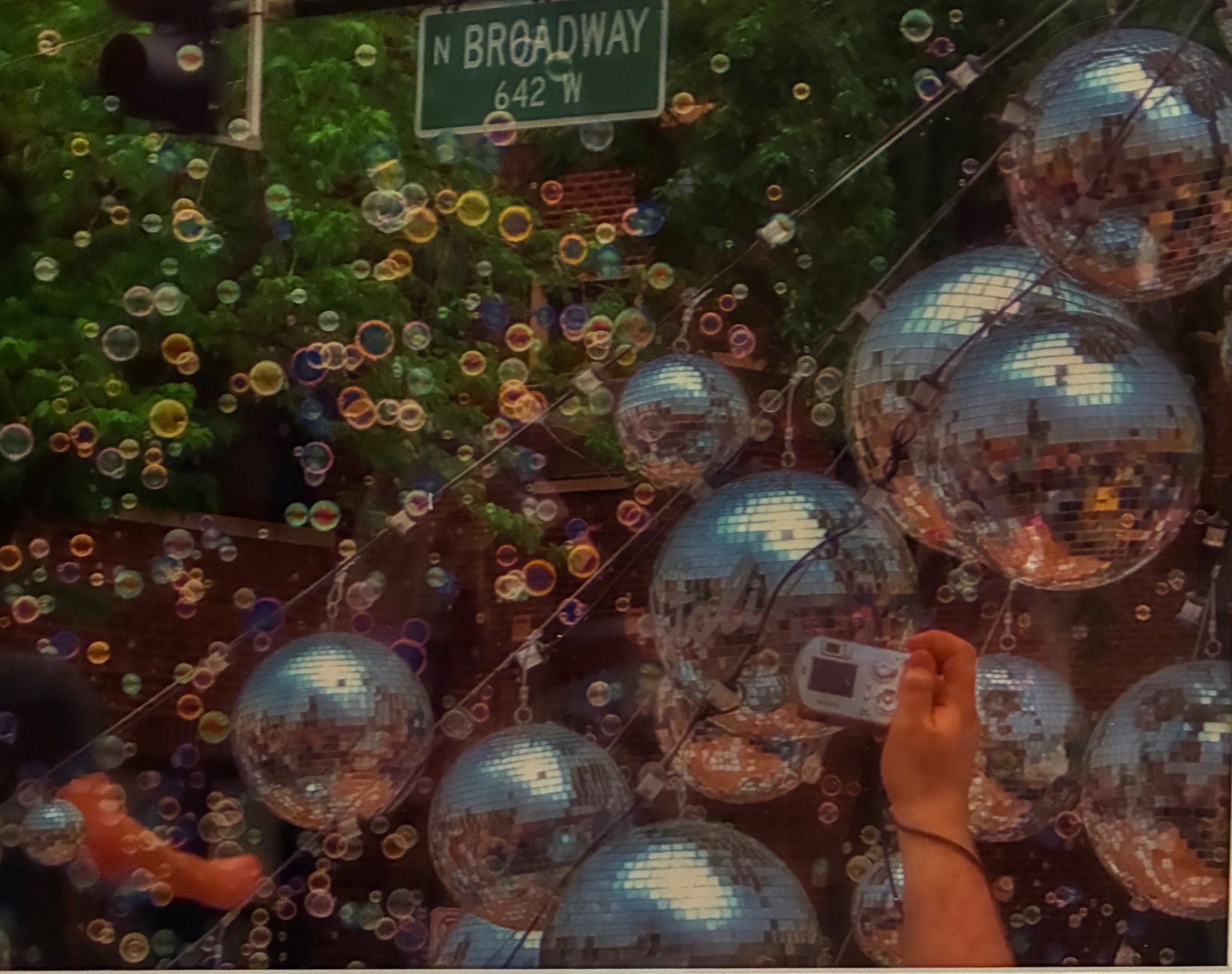 Disco Bubble Float