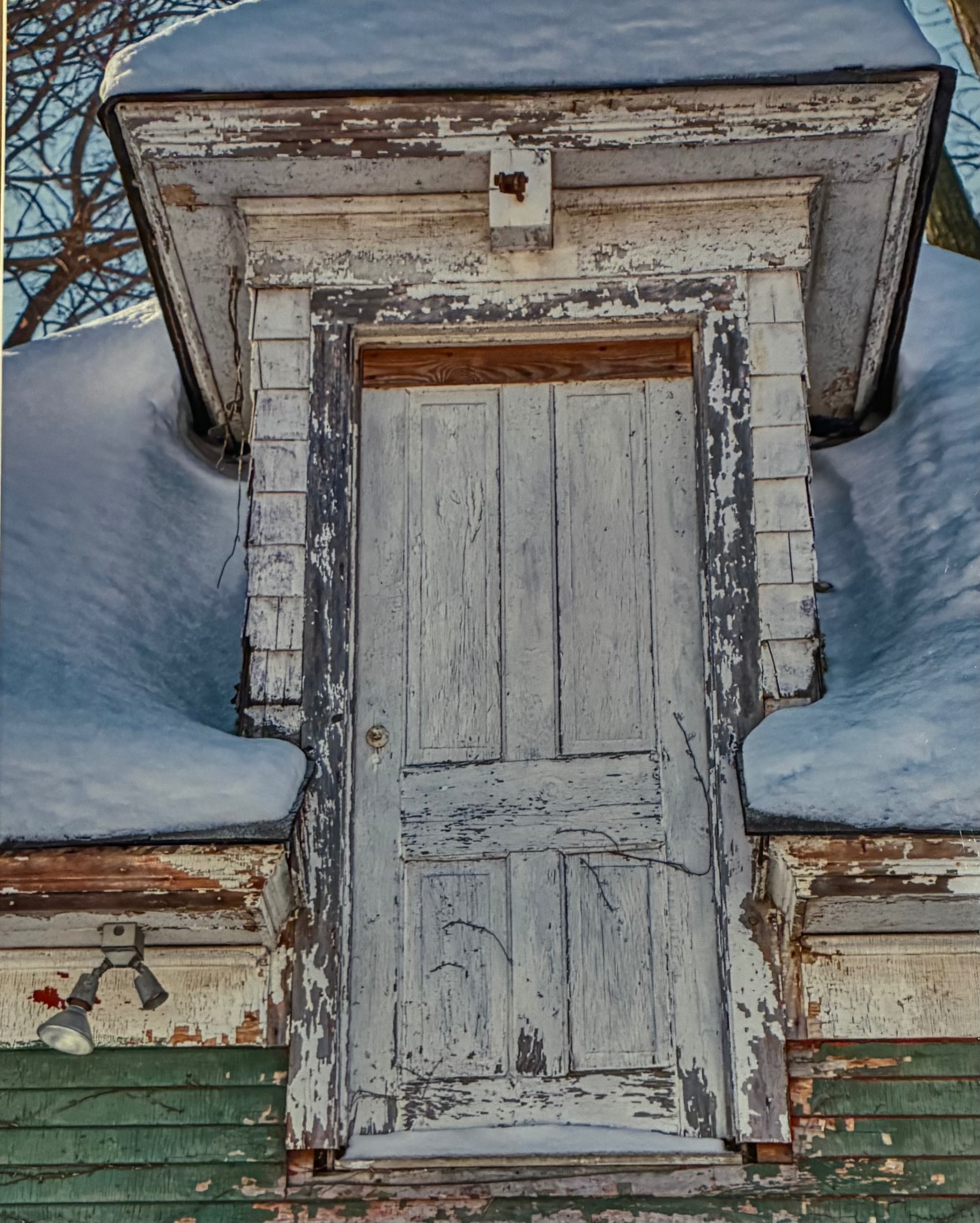 Door To Nowhere Winter - print