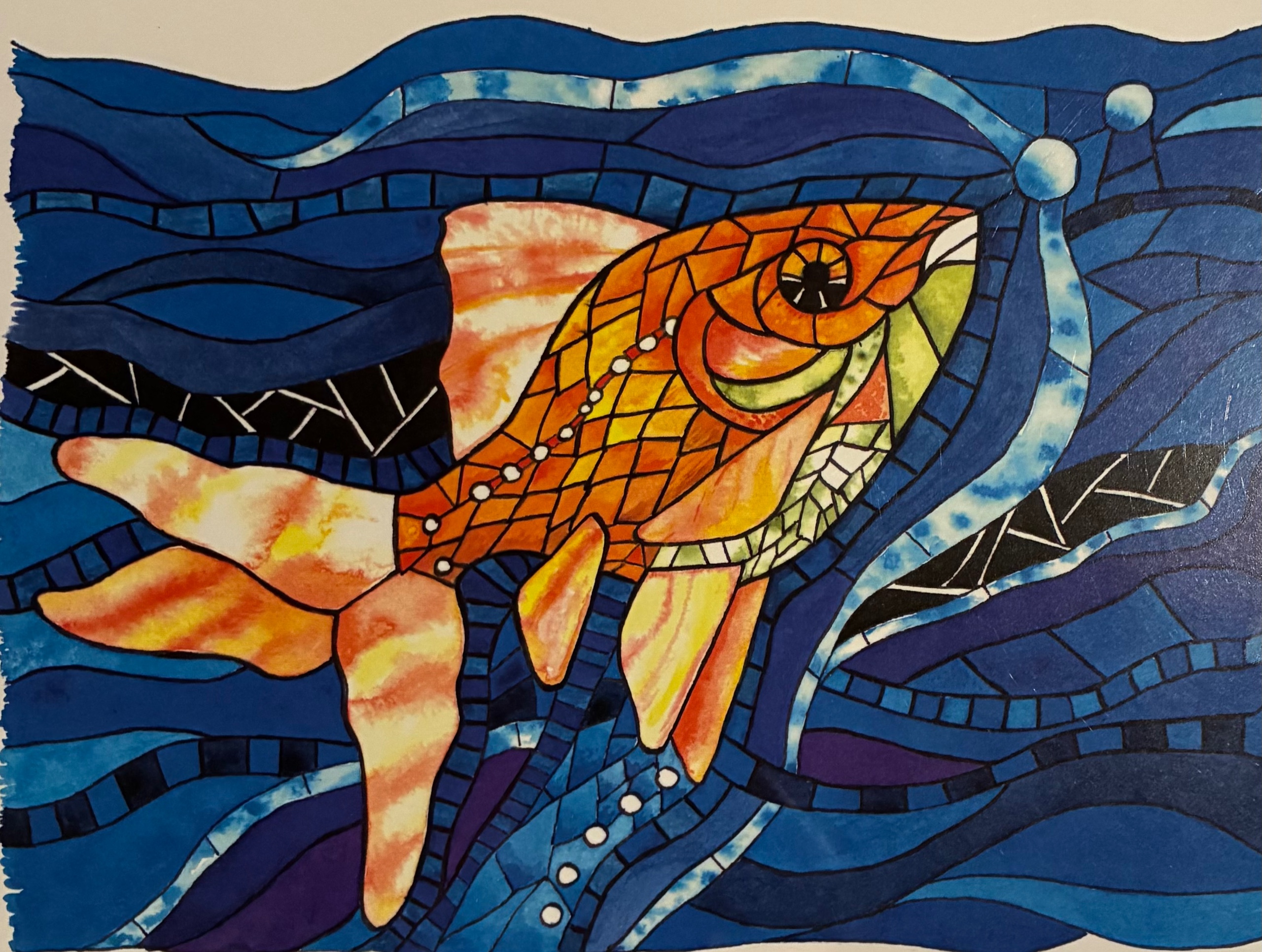 Goldfish - print