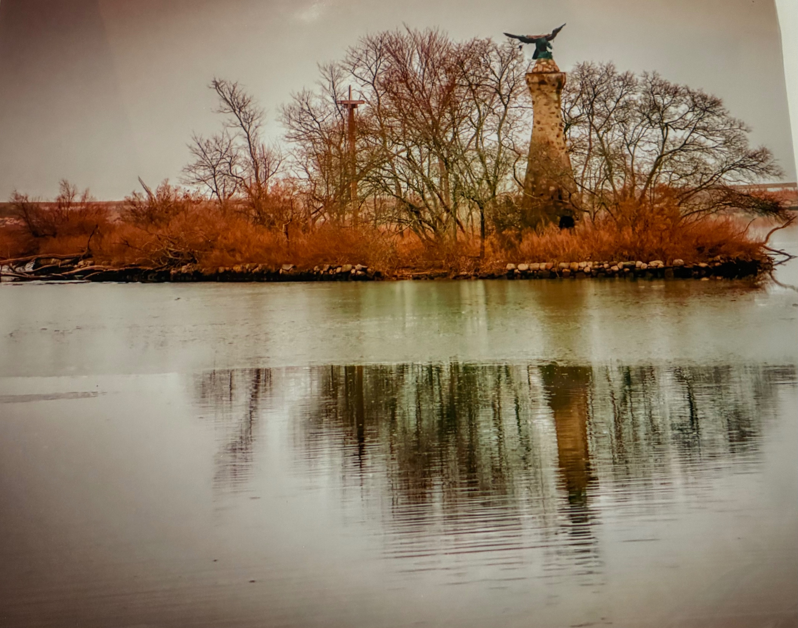 Greenwich Reflection - print