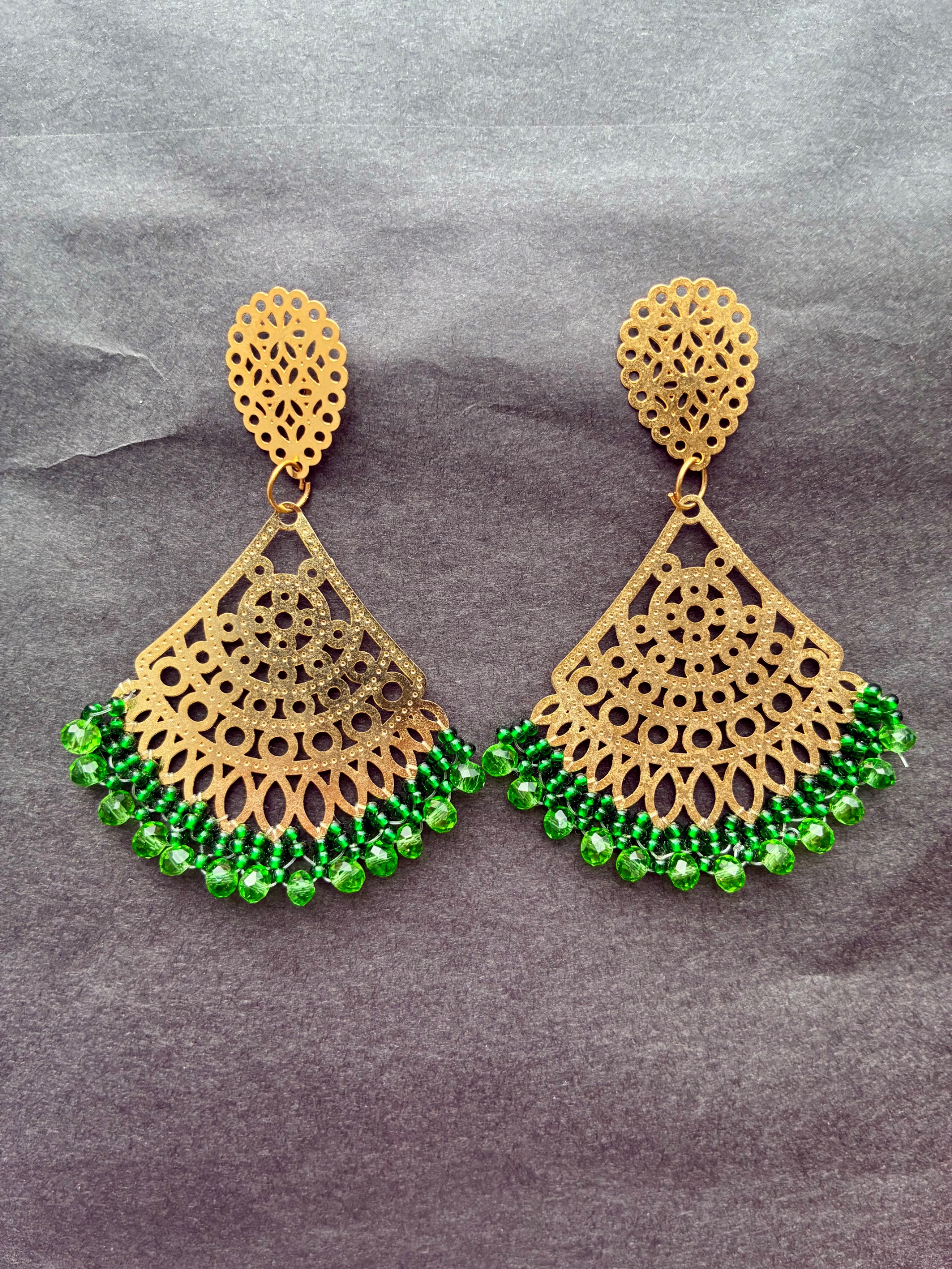 Ranunculus - earrings