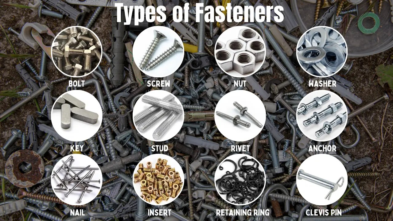 Different Types of Fasteners