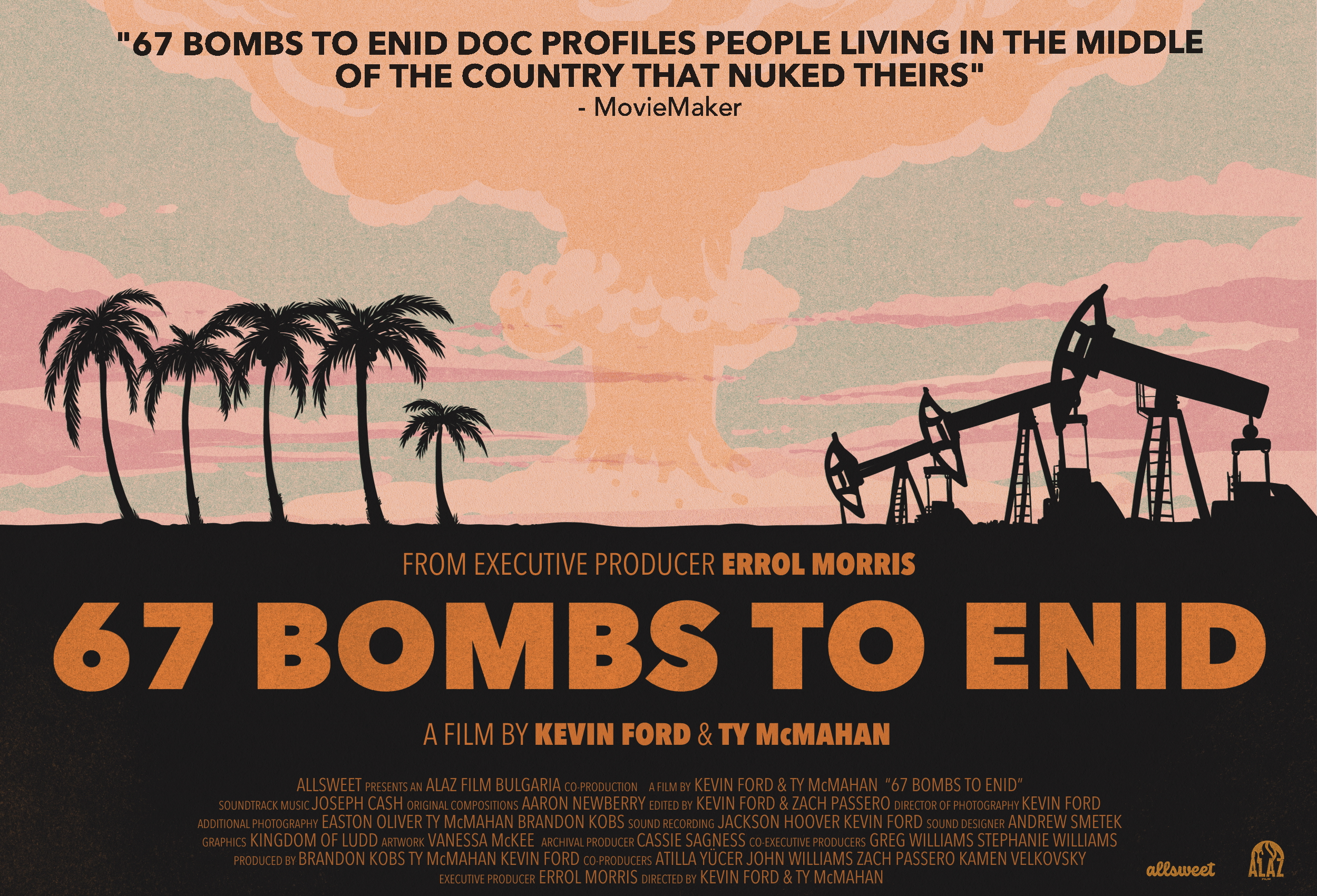 67 BOMBS TO ENID – An intimate character-driven documentary about