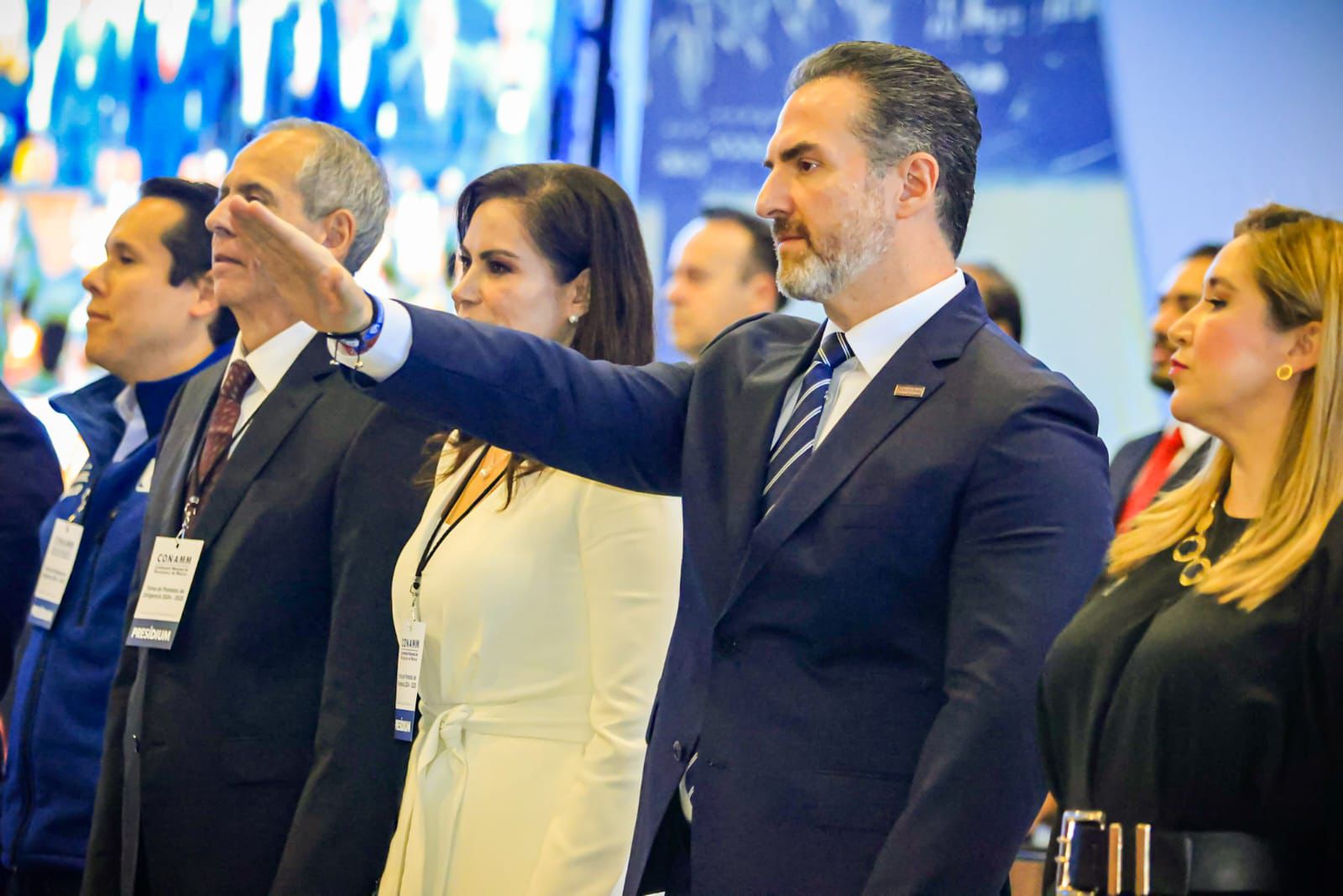 Adrián de la Garza asume Presidencia de la Conferencia Nacional de Municipios de México.