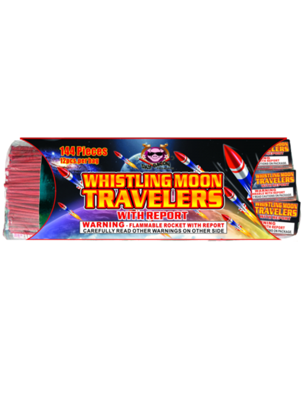 Whistling Moon Travelers Bottle Rockets by Sky Bacon
