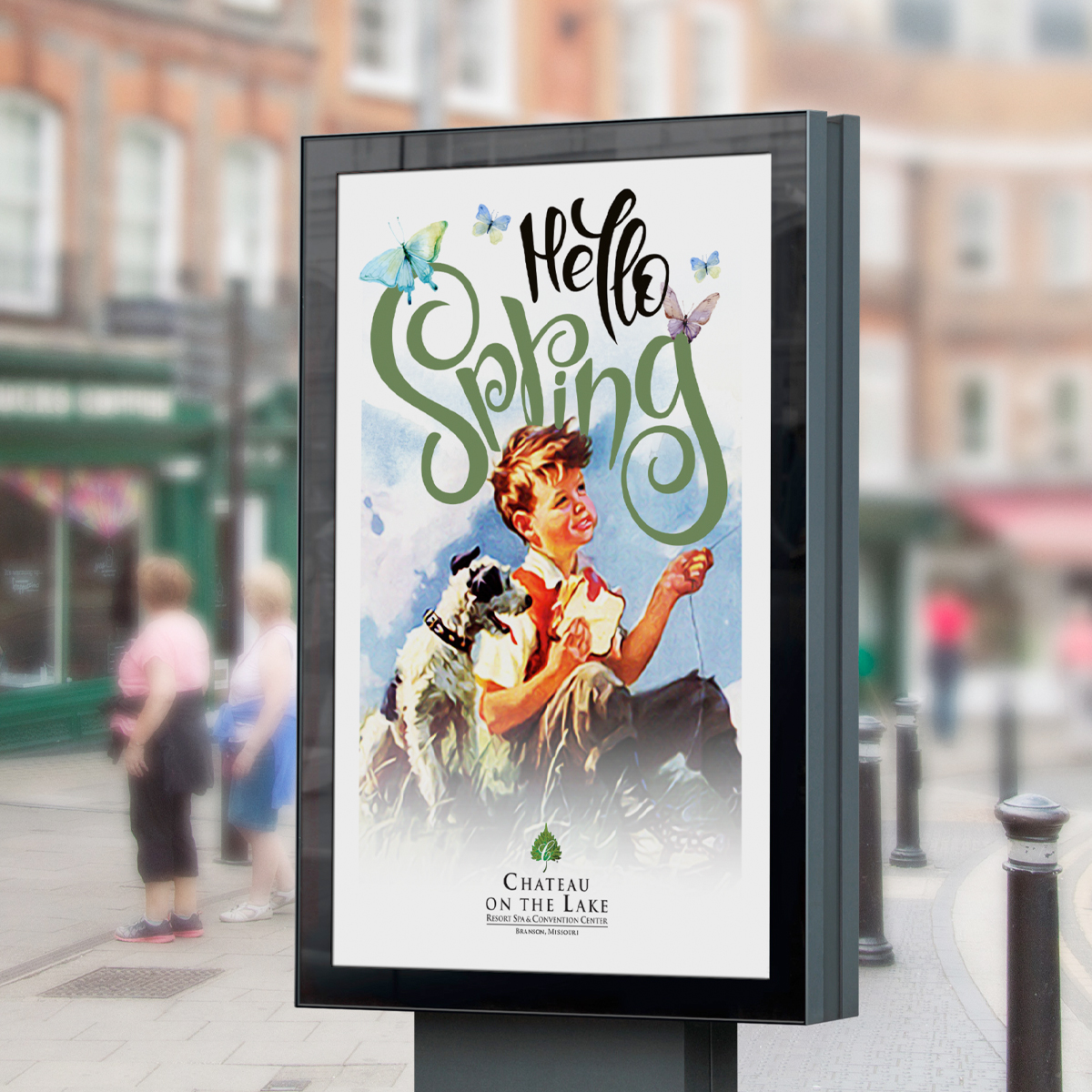 Chateau on the Lake Resort marketing collateral by 78Madison