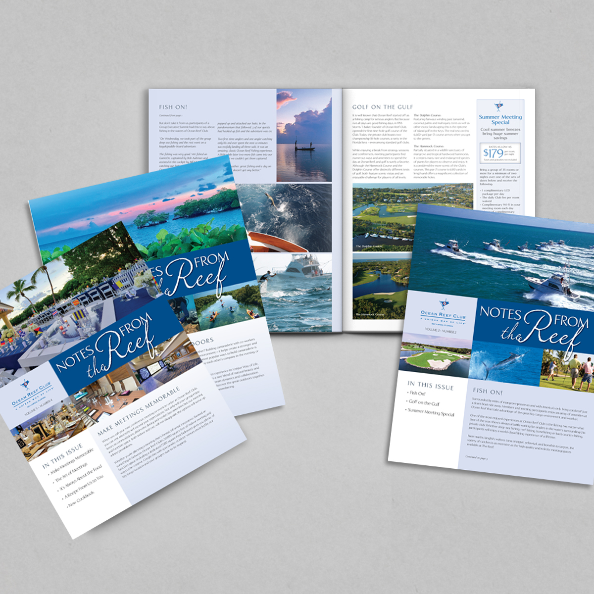 Ocean Reef Club marketing collateral by 78Madison