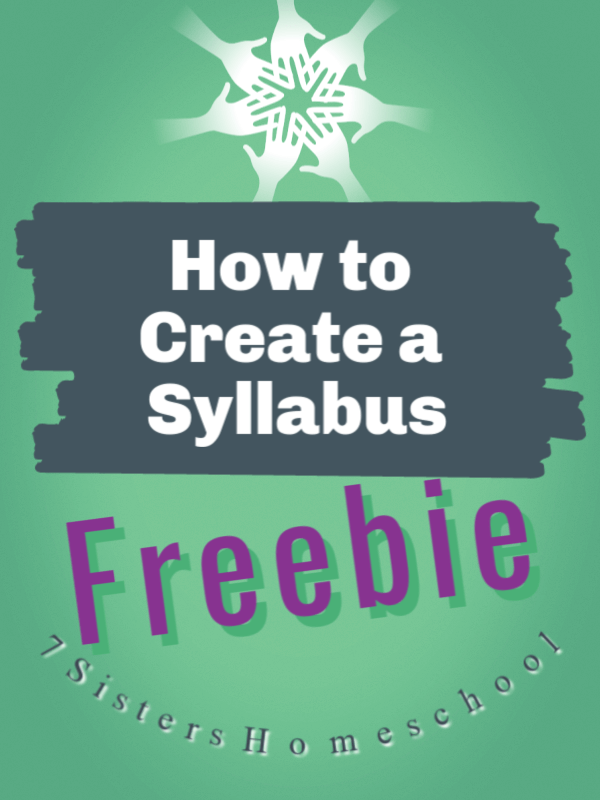 How to Create a Syllabus and Teach Your Teens to Use it ...
