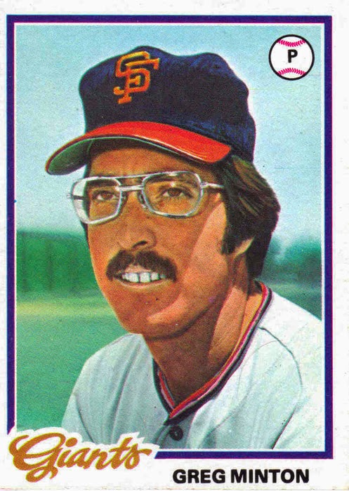 Greg Minton 1978 Topps baseball card