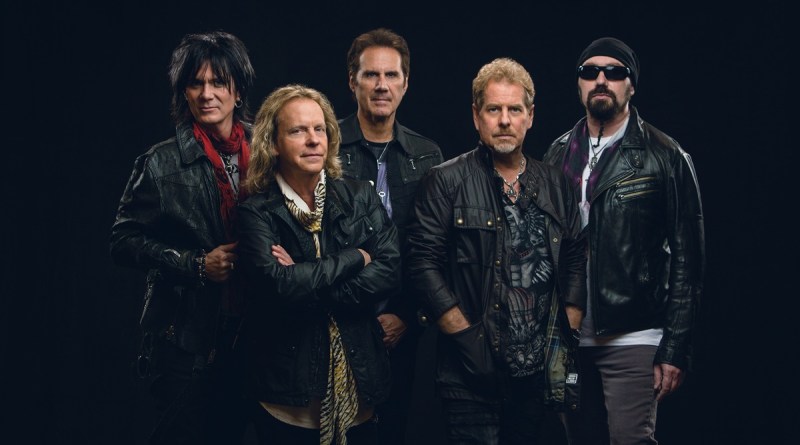Night Ranger band members promoting their 2026 Best Of album and September 19 concert at Ameristar Kansas City.