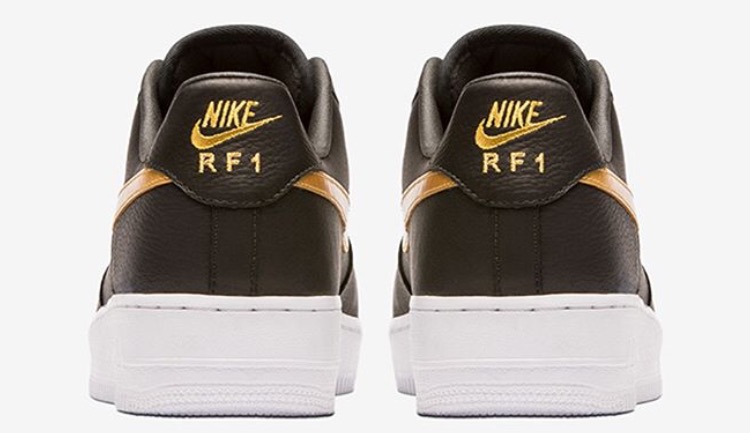 NIKE RF ロジャーフェデラー　黒 レア ゲリラリリース！ナイキ エア フォース1 ロー “ロジャー・フェデラー