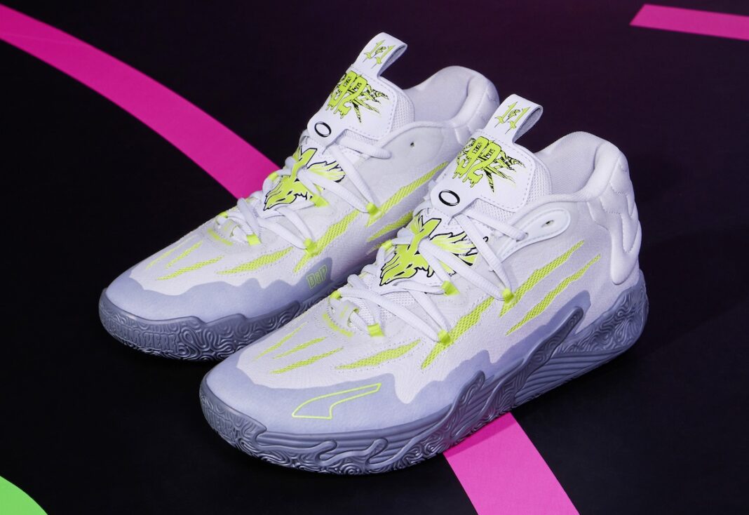 PUMA プーマ ラメロ・ボール MB.03 26.5cm 積み上げ 379233-01