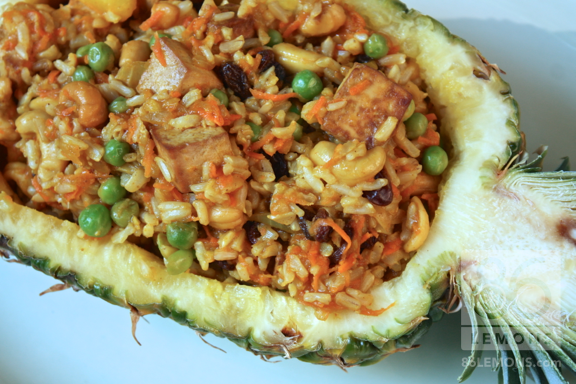 Vegan Pineapple Not So Fried Rice 86 Lemons