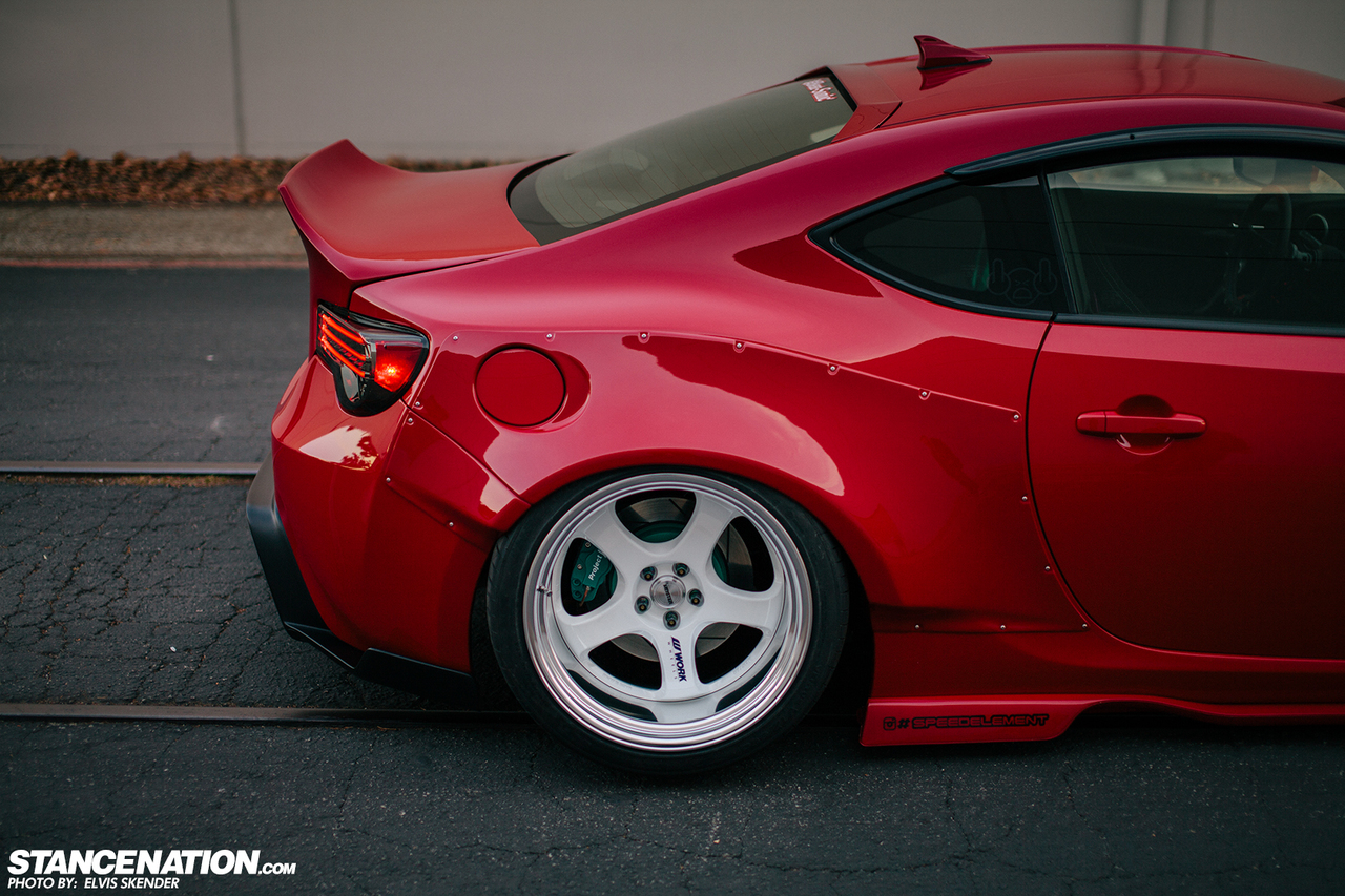 Greddy X Rocket Bunny v1 rear over fenders | 86Modified
