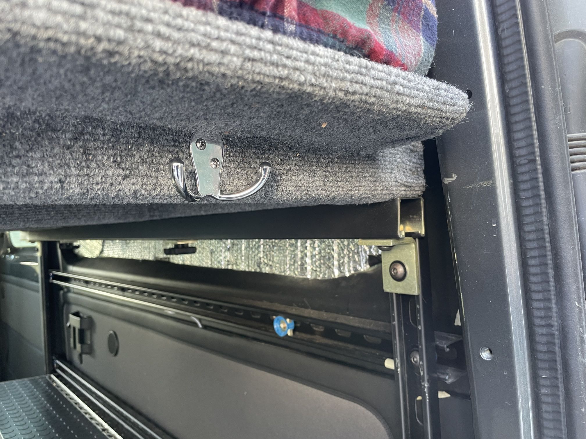 DIY Sprinter Bed Platform Using Struts