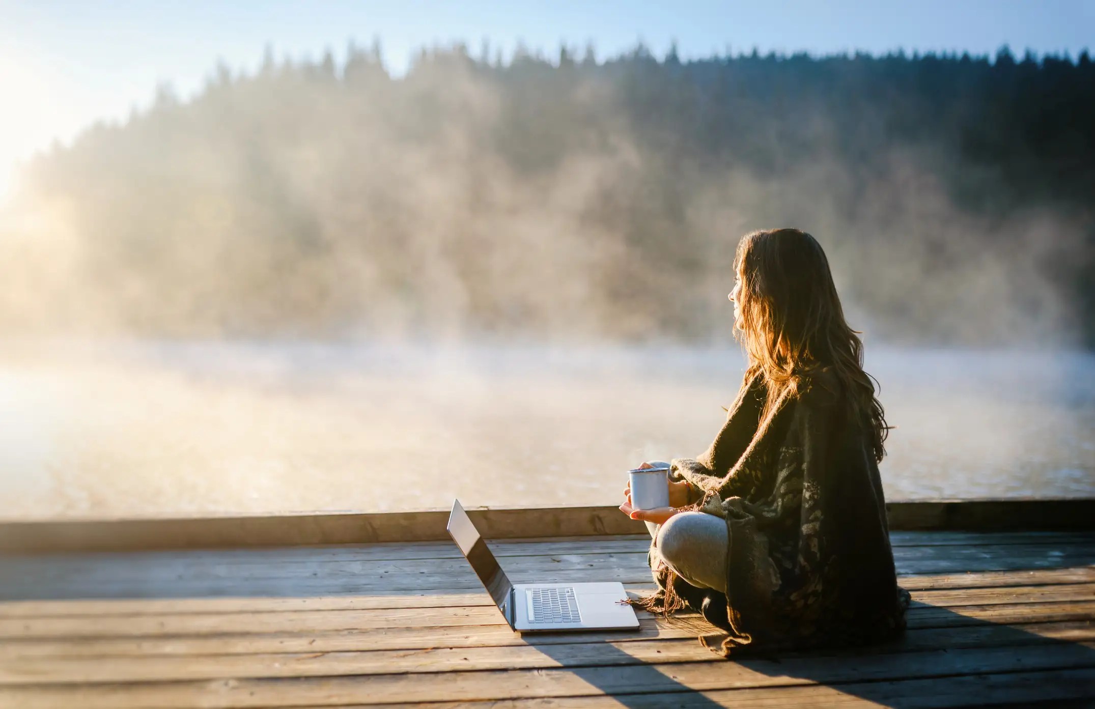 woman contemplating her business brand authenticity