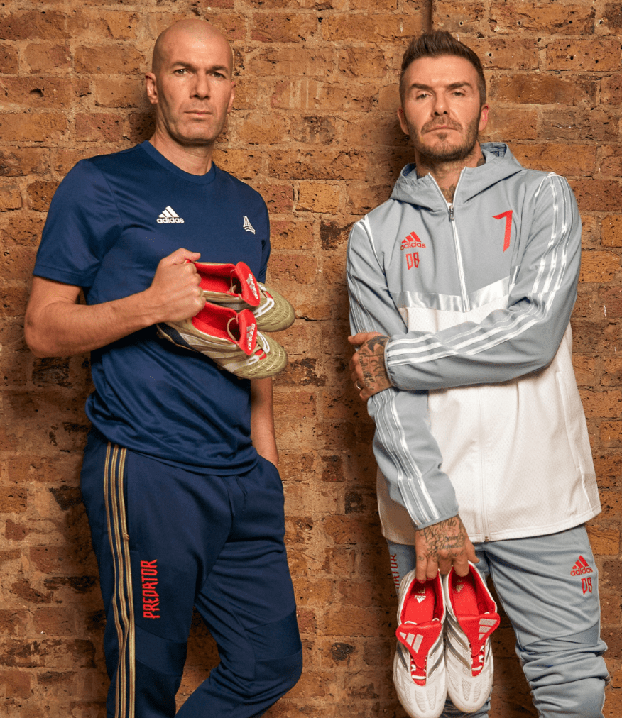zidane beckham adidas