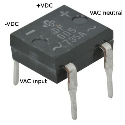 5pcs Lot Kbpc610 Br610 Diode Bridge 1000v 6a Br 6 Bridge