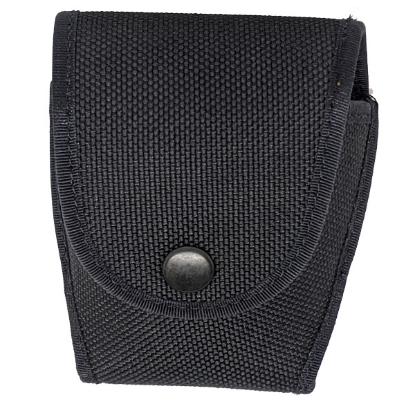 Black Nylon Handcuff Belt Case – Police Duty Gear, Quality Handcuff Holder