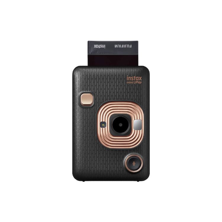 Fujifilm Instax Mini Liplay Hybrid Instant Camera - Elegant Black