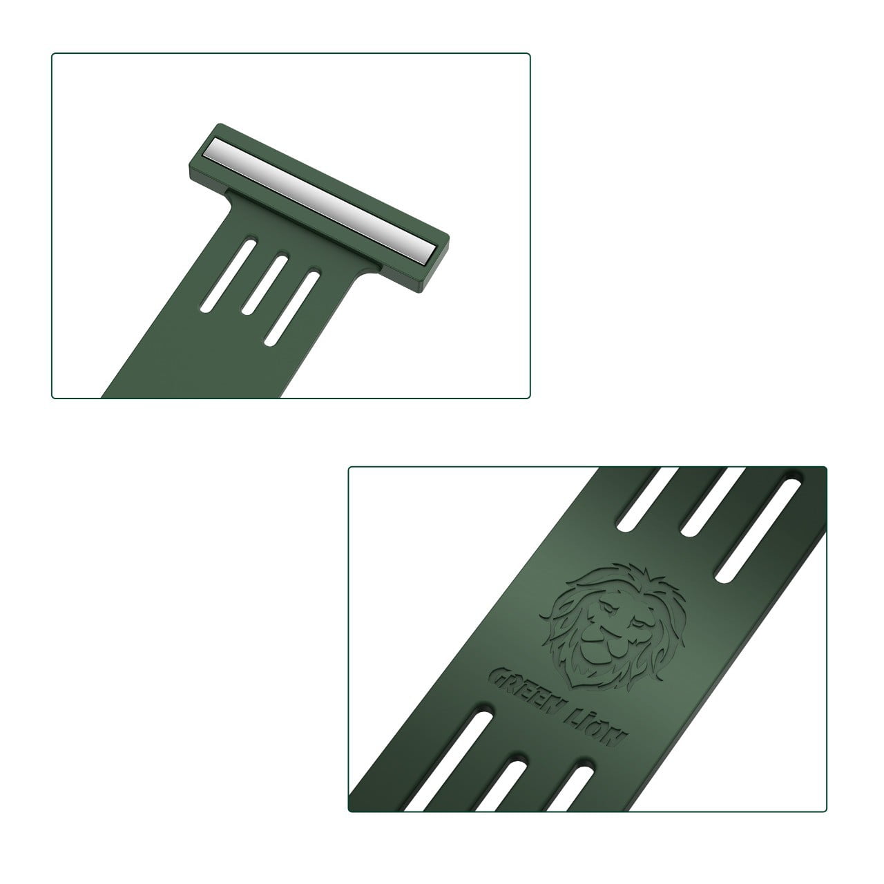 Green Lion Grip Pro Silicone Strong Magnetic Wrist BandiPhone 14 Pro Max-Orange