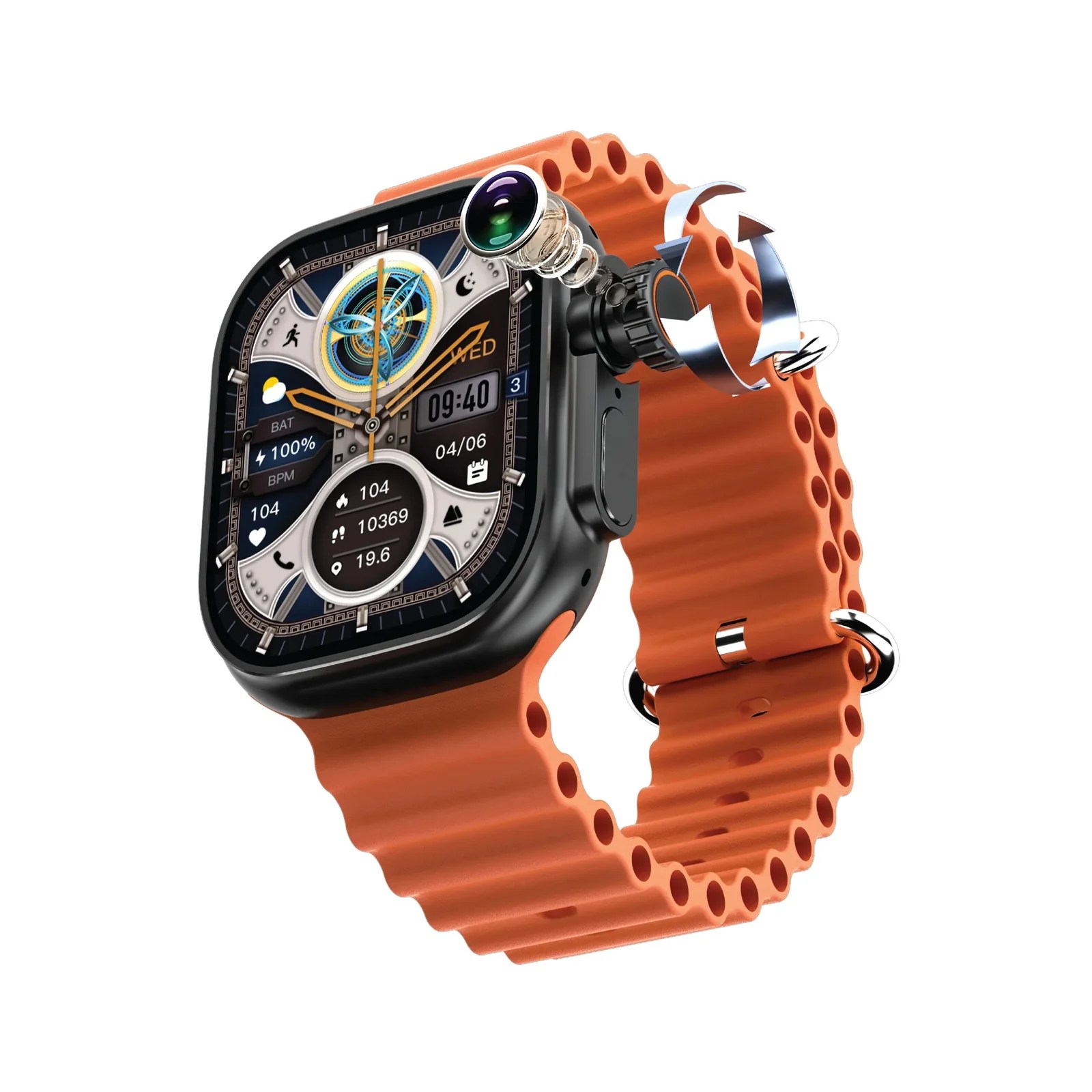 Green Lion 4G-Ultra Smart Watch-Titanium