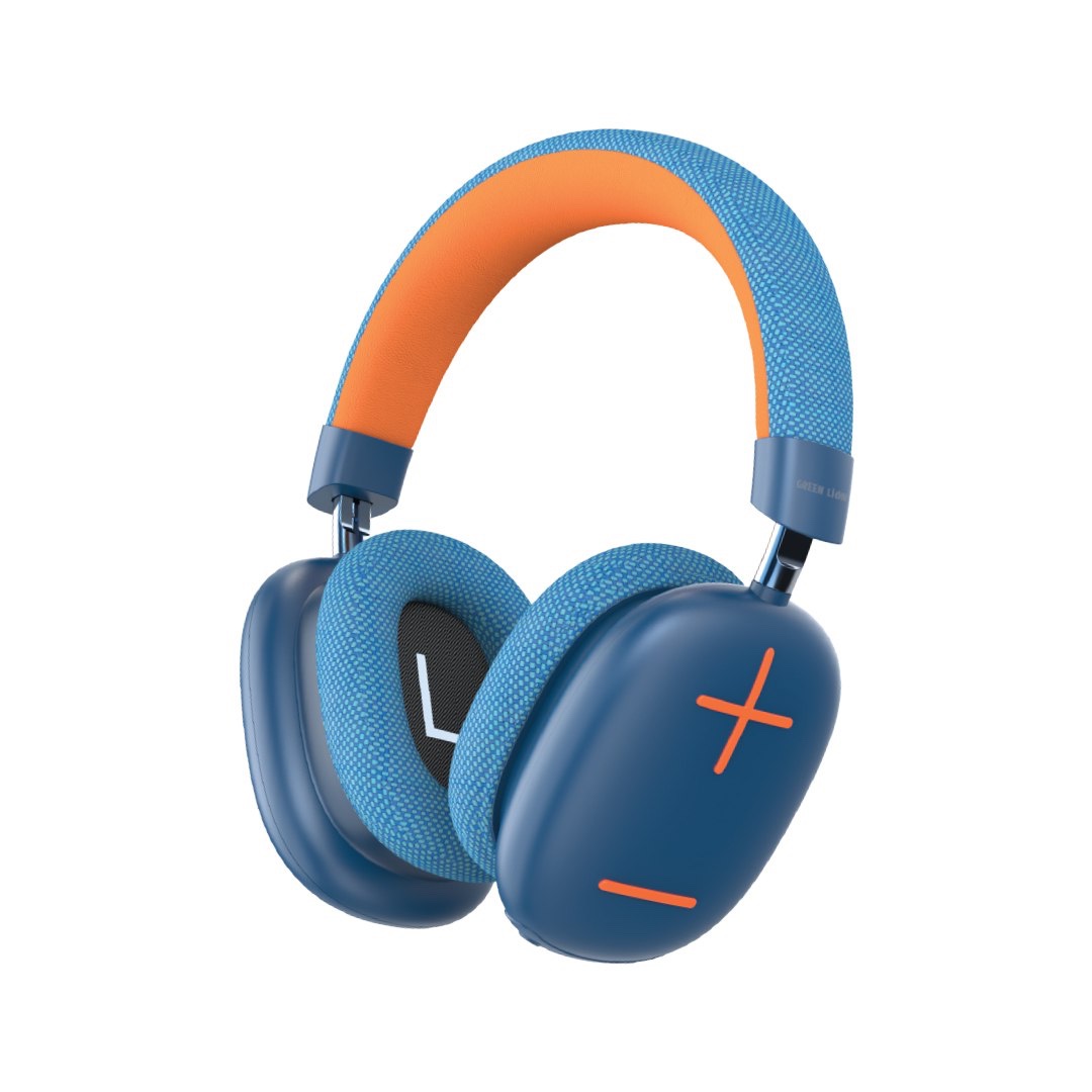 Green Lion Echo Max Headphone-blue