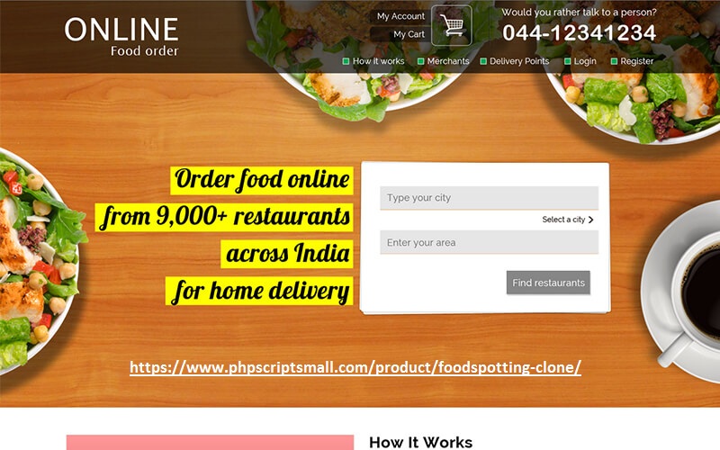 Food Delivery Script Food Ordering Script - Nature Texture Collection - 8K Quality