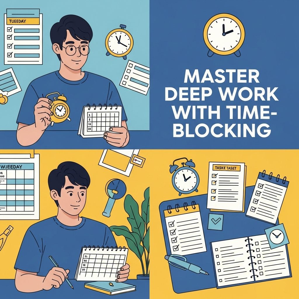 Master Deep Work Using Time Blocking Techniques - 99Effects