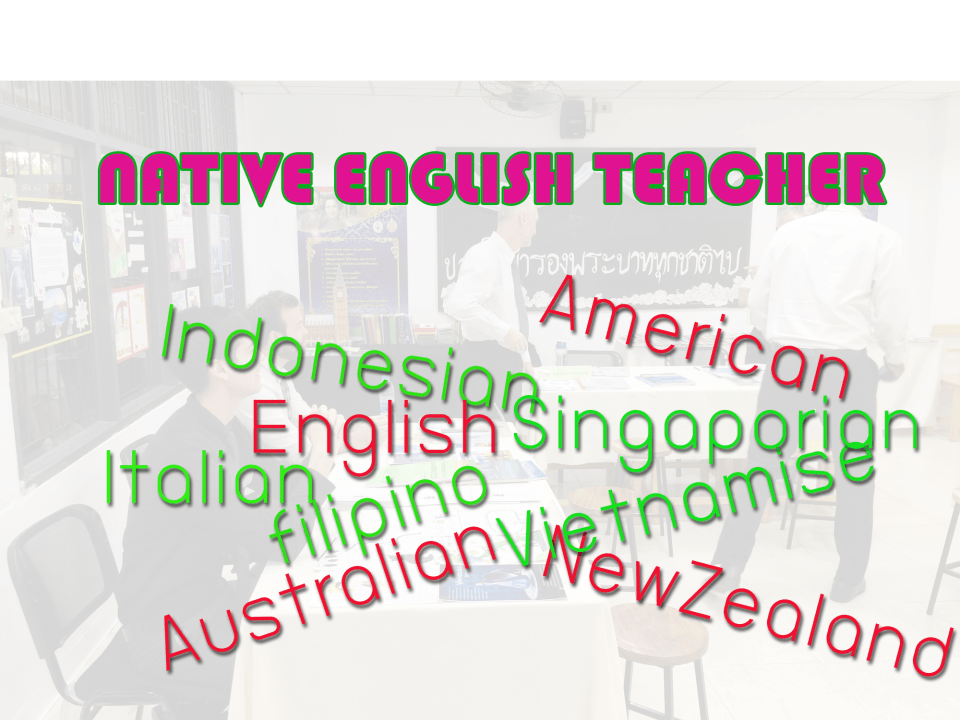 NATIVE ENGLISH TEACHER