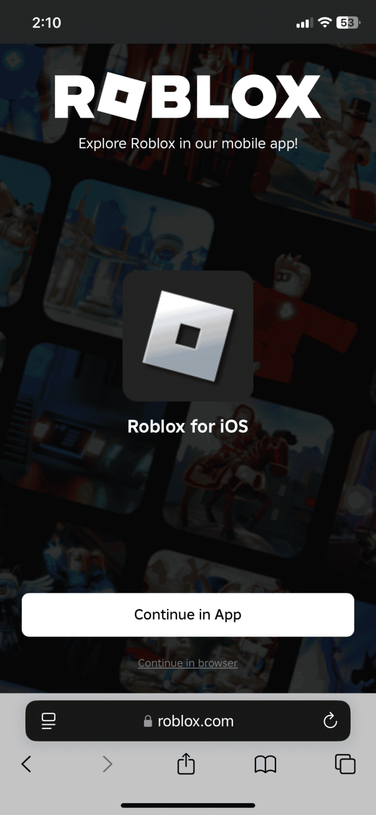 How To Find Your Roblox ID On A Mobile Device 9meters Roblox 1 768x1662 