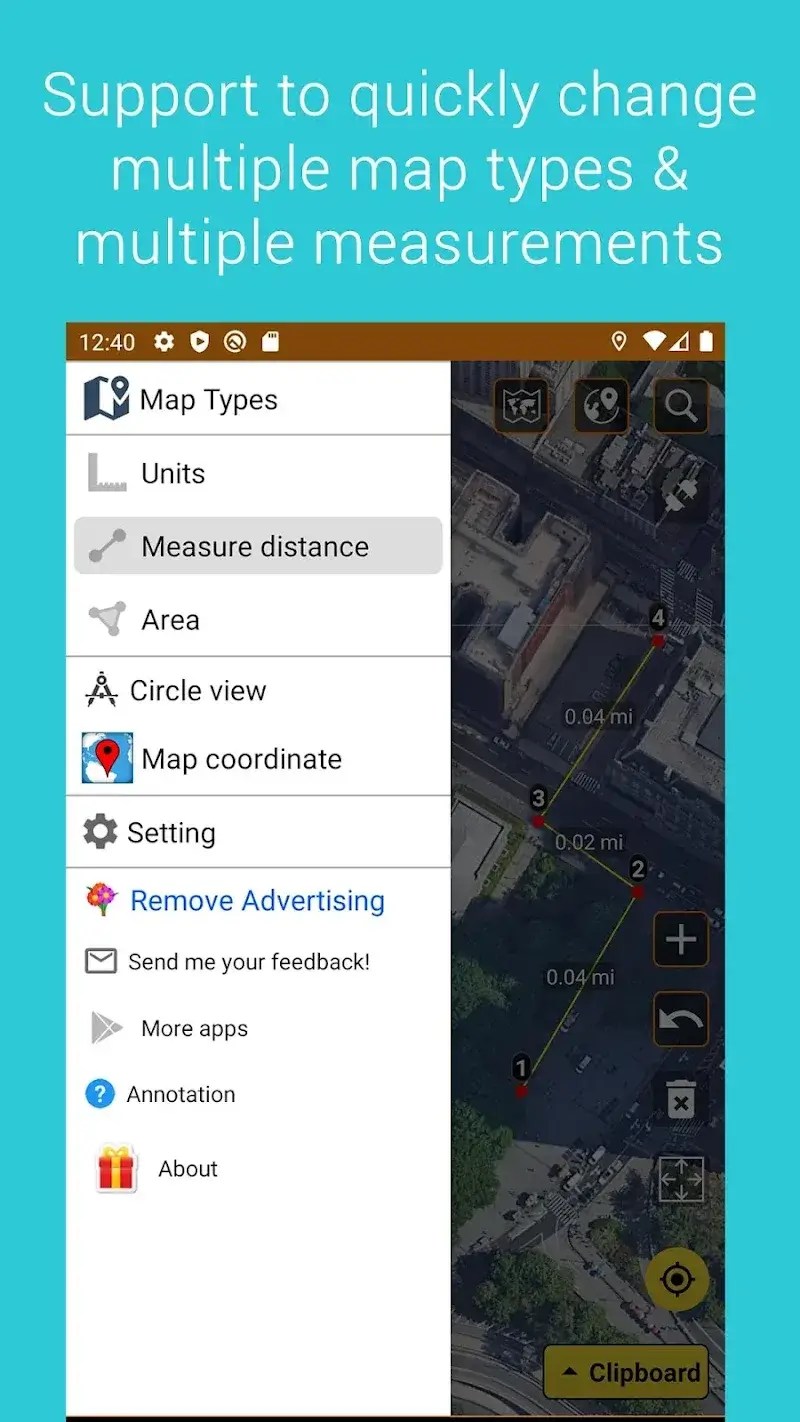 Measure Map V1 3 28 MOD APK Pro Unlocked Download Measure Map 2.webp