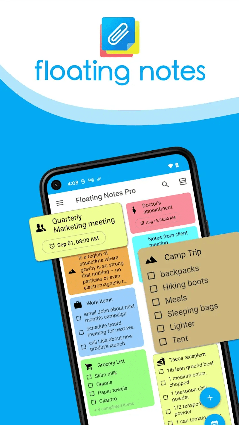 Floating Notes Apk Download For Android - Best Colorful Arts in Full HD