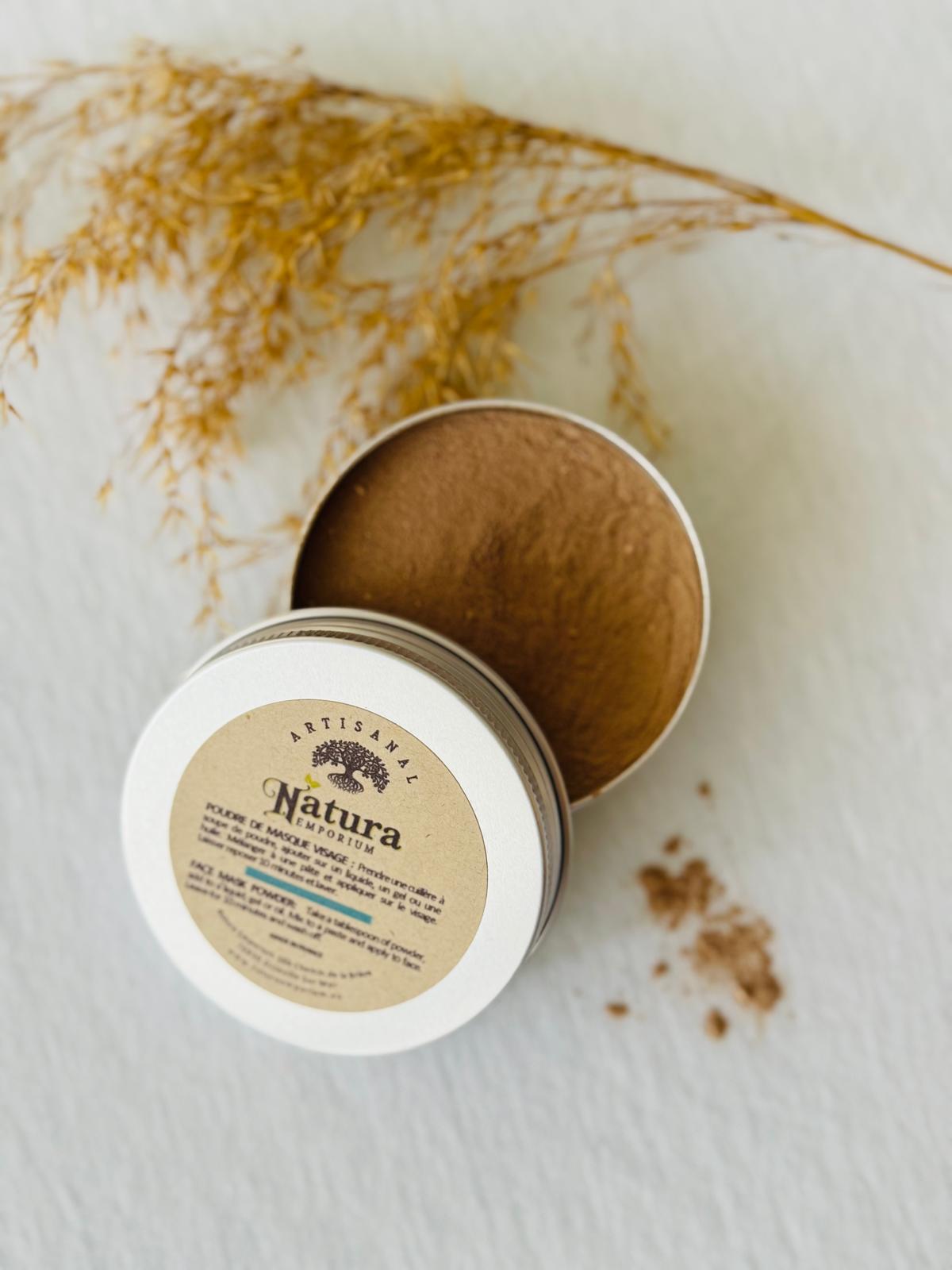 e masque ayurvédique visage régénérant et nettoyant de Naturaemporium