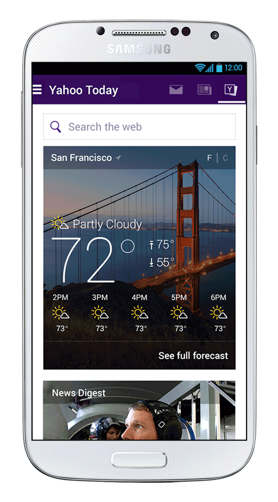 Yahoo Mail for Android updated w/ integrated news, sports, weather ...