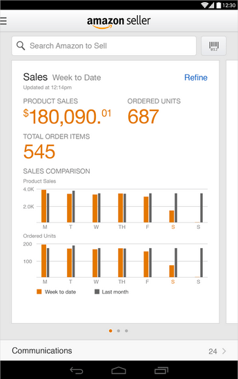 Amazon Seller app for merchants arrives for Android