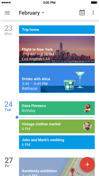 Google releases Calendar for iPhone app