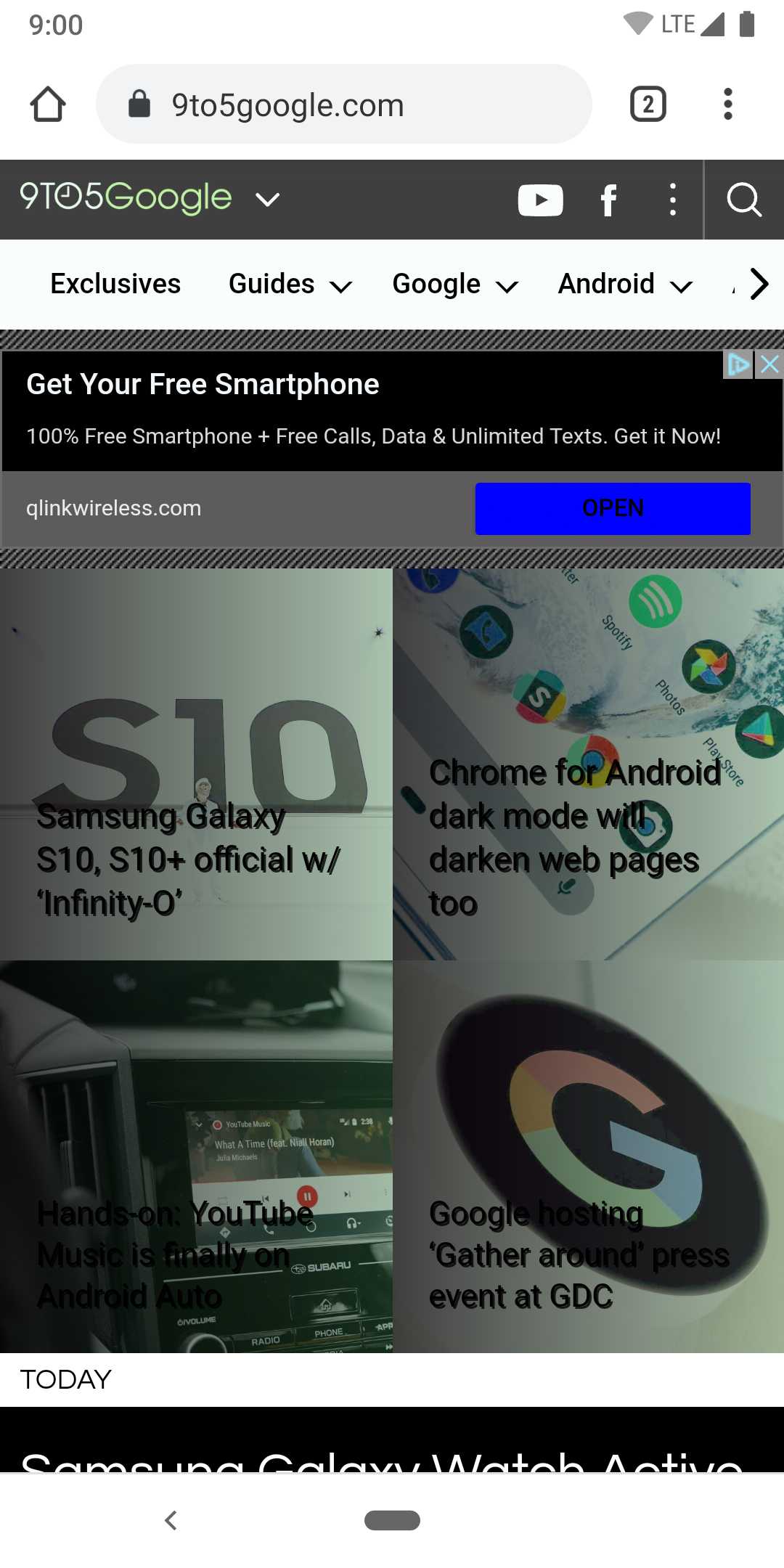 Mode Chrome Android Malam Mode Chrome Android Malam