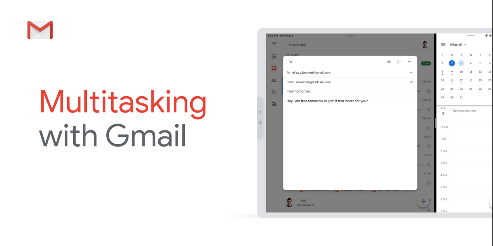 Gmail finally supports Split View multitasking on iPads