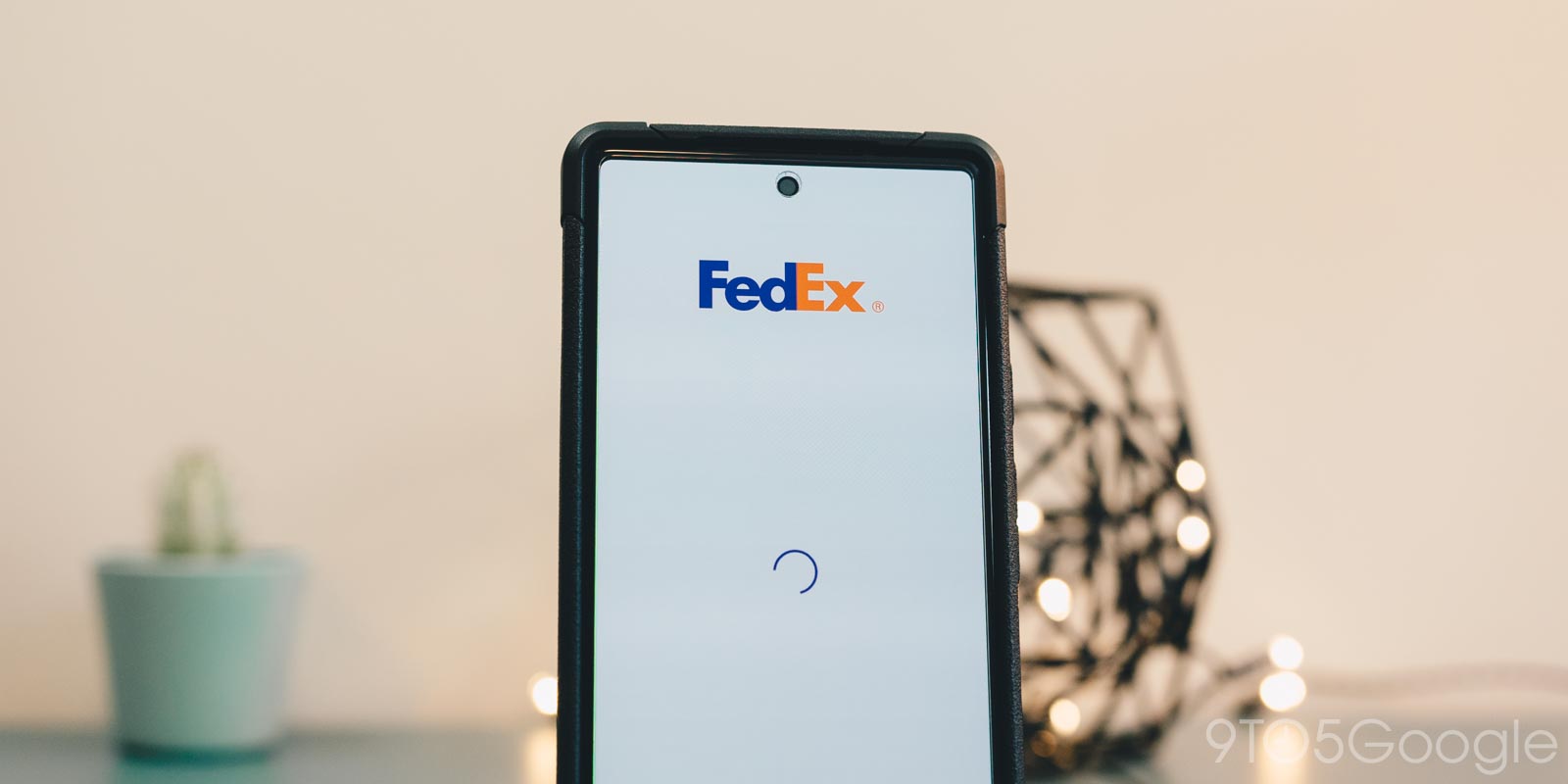 FedEx app displaying strange 'Cash on Delivery Due' message