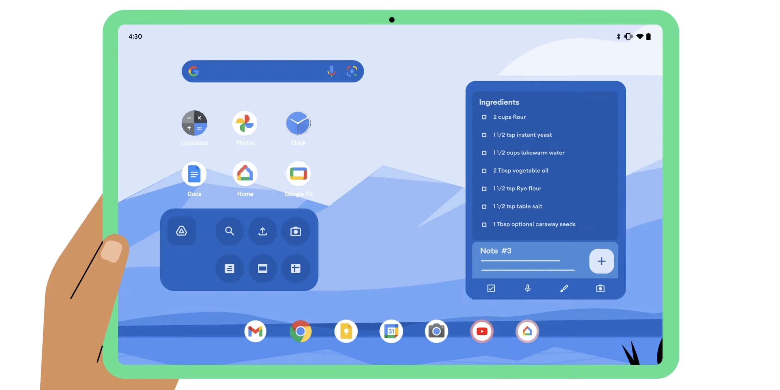 Every Google app updated for Android tablets, foldables [Gallery]