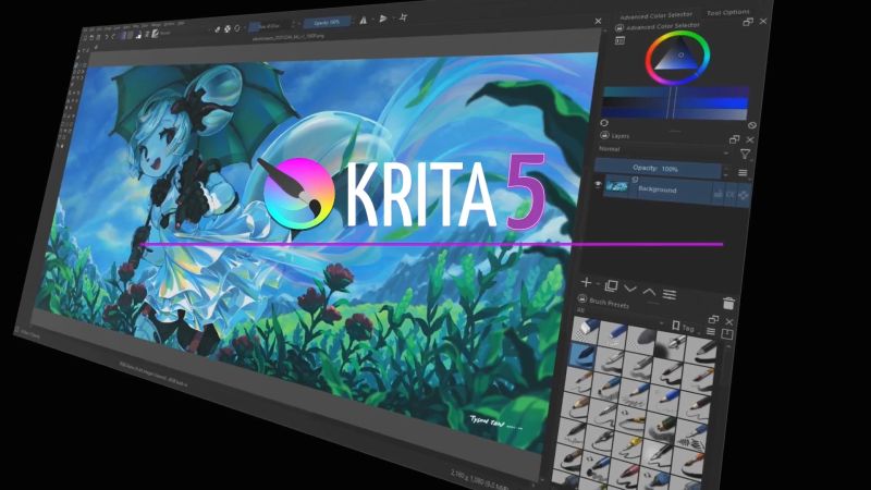 Krita 5 0 Release Notes Krita - Classic Mountain Photo - 8K