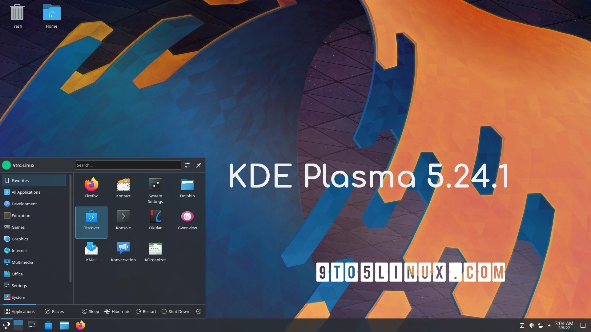 KDE Plasma 5.24 LTS Gets First Point Release to Improve Plasma Wayland