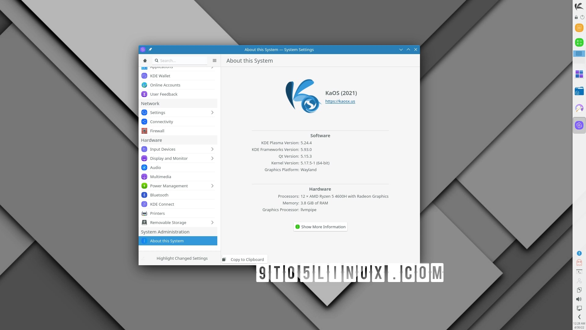 Kaos linux. Kaos linux