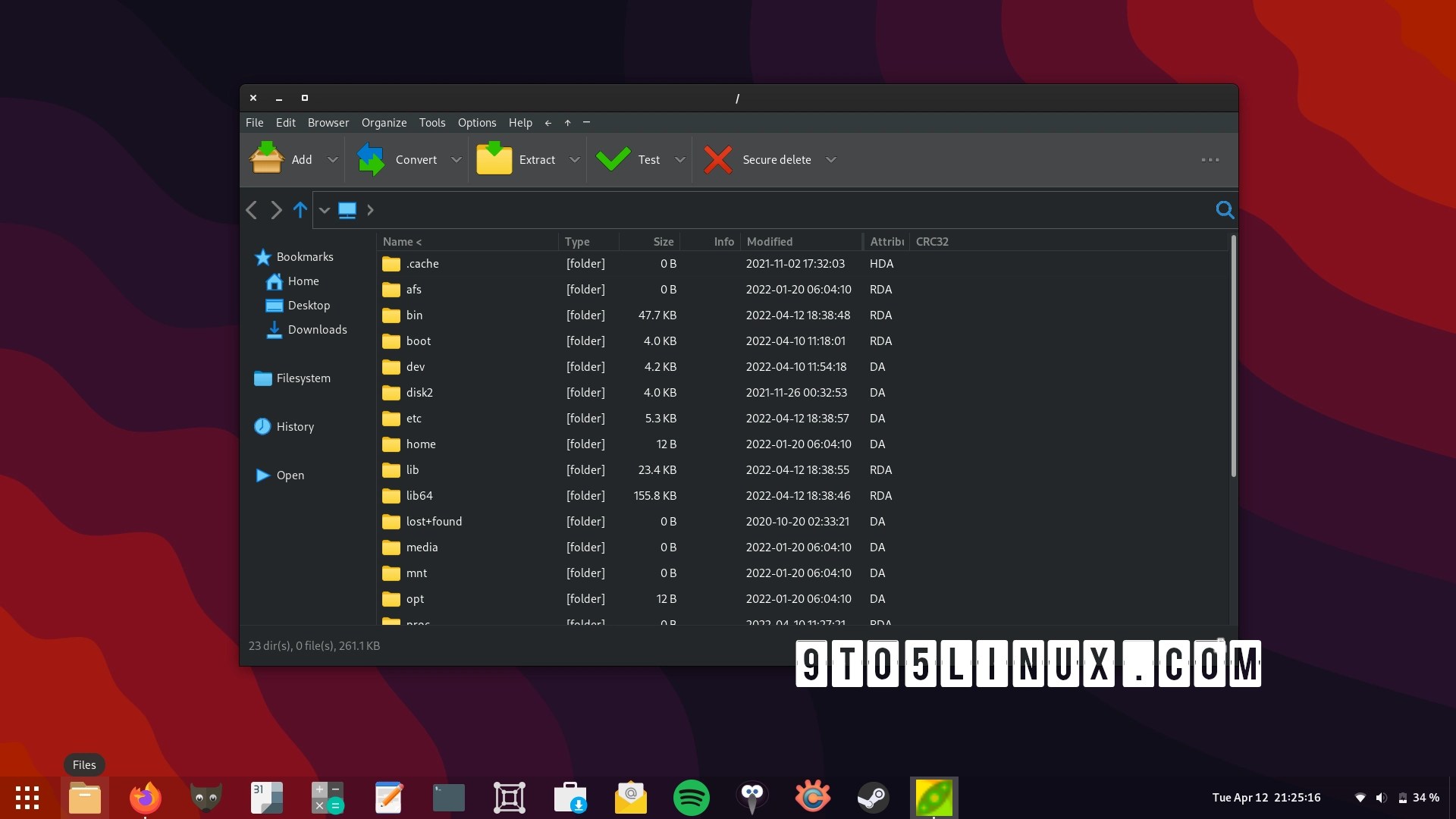 PeaZip 8.6 Released with More Customizable UI Layout, Improved