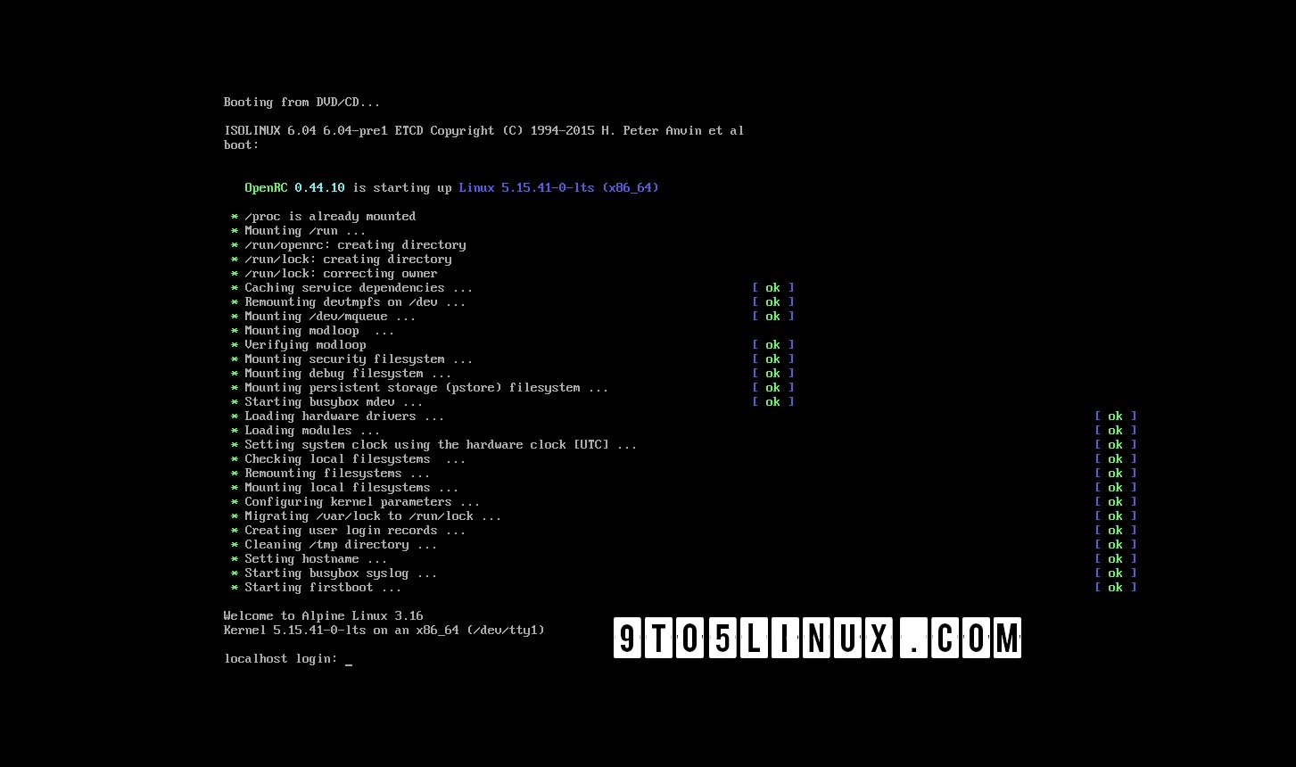 Alpine Linux 3.16 Improves NVMe Support, Adds GNOME 42 and KDE Plasma 5